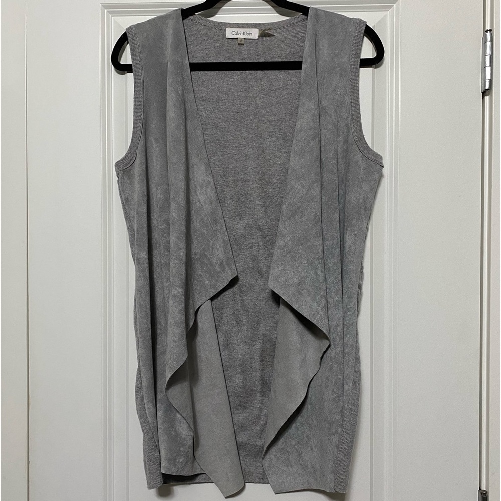 Calvin Klein Suede Mix Vest